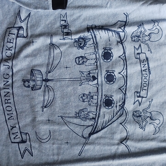 Vintage My Morning Jacket Toogans ringer t-shirt - Picture 2 of 6